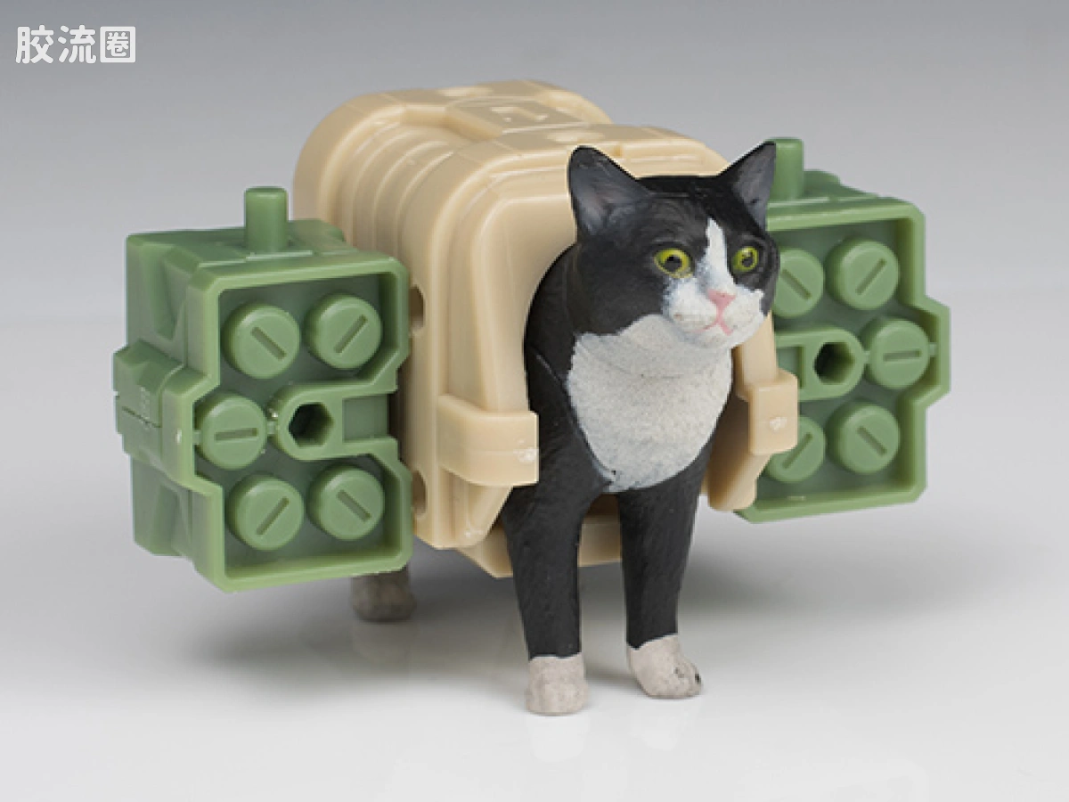 万代综合拼装模型系列 猫猫武装 猫武装第二弹 TENKOMORI - 图片